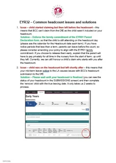 EYR32 - Common Headcount Issues and Solutions