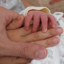 baby hand